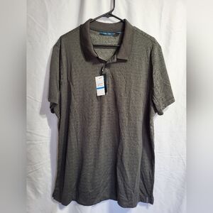 NEW Perry Ellis Mens Brown Polo Shirt, Size XL